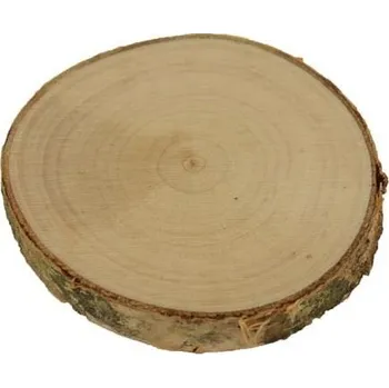 Morex Dekorační dřevěné kolečko 7 x 0,8 cm přírodní