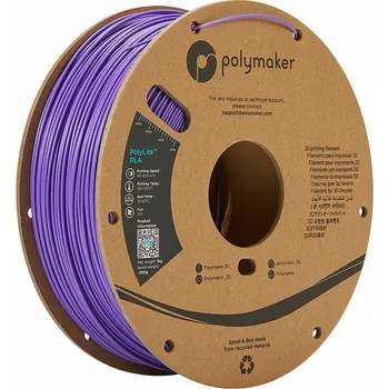 Filament Polymaker PolyLite PLA fialová 1,75mm 1kg