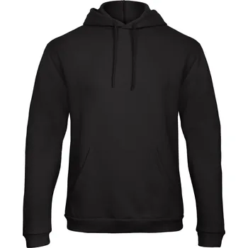 Dámská mikina B&amp;C Unisex mikina přes hlavu WUI24 Black S