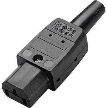 Elektrická zásuvka Konektor IEC60320 C13 (F) zásuvka 794