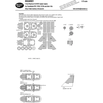 Plastikový model 1/72 Mask F-4EJ Phantom II EXPERT (FINEM)