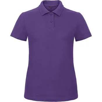 Dámská košile B&C Dámská polokošile PWI11 Purple XS