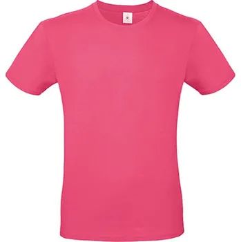 B&amp;C Pánské tričko TU01T Fuchsia 3XL