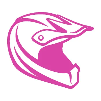 Samolepící dekorace SAMOLEPKA Motorkářská helma 001 pravá (16 - růžová) NA AUTO, NÁLEPKA, FÓLIE, POLEP, TUNING, VLASTNÍ TEXT, TISK, AUTOSAMOLEPKY.cz, POLEPY, OBRÁZEK, LOGO, SAMOLEPKY