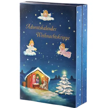 Betlém Recenze Adventní kalendář betlém s figurkami 10 x 13 x 26 cm