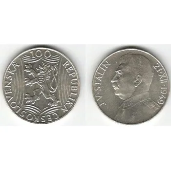 1949 - 100 Kčs Pamětní mince J. V. Stalin - b.k.