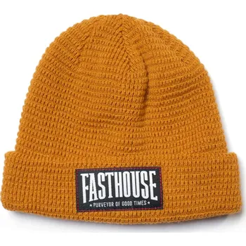 Fasthouse Brawler Beanie Gold Black