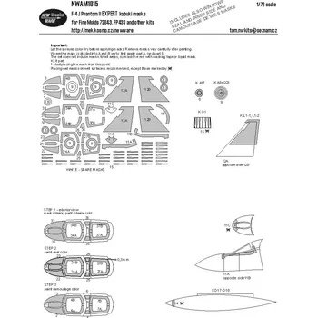 Plastikový model 1/72 Mask F-4J Phantom II EXPERT (FINEM)