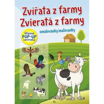 omalovánky Zvířata z farmy / Zvieratá z farmy: Omalovánky/Maľovanky Kniha