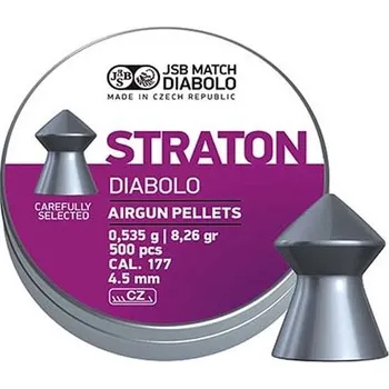 Vzduchovka Diabolo JSB STRATON - ráže 5,5 mm (.22) / 1,030g - (250ks)