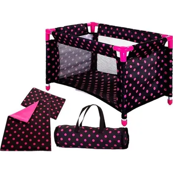 Doplněk pro panenku Doris Postýlka pro panenku černá