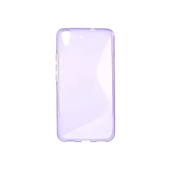 Pouzdro na mobilní telefon Silikonové pouzdro obal Huawei Y6 / 4A - fialové
