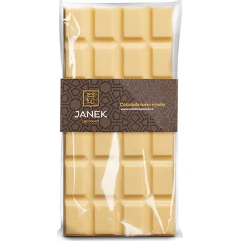 Čokoládovna Janek Bílá čokoláda 85 g Čokoláda Čokoládovna Janek Bílá čokoláda 85 g