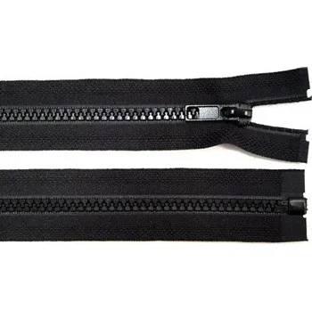 Zip Zip kostěný, dělitelný, 5mm, 30cm délka, černý
