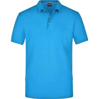 Pánské tričko James&Nicholson Pánská polokošile JN708 Regatta Blue S