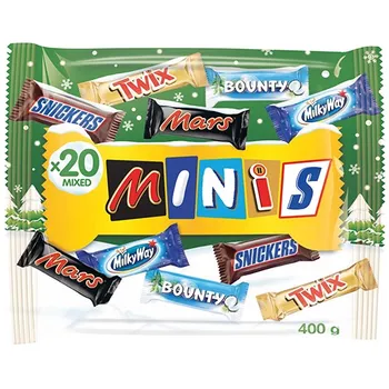 Mars Winter Minis mix tyčinek 400 g
