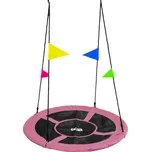 Závěsný houpací kruh s vlajkami 120 cm