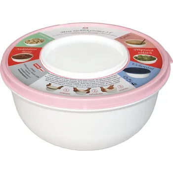 PETRAplast Mísa na kynutí a šlehání 3 l Barva: Růžová