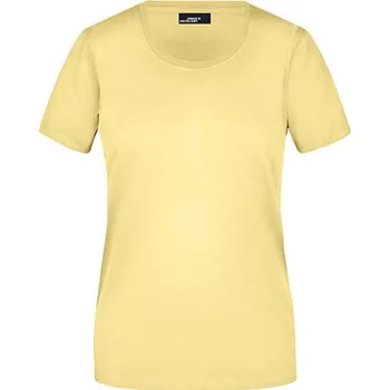 James&amp;Nicholson Dámské triko JN901 Light Yellow M