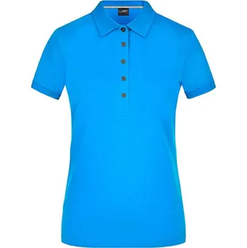 Dámské tričko James&Nicholson Dámská polokošile JN707 Regatta Blue S