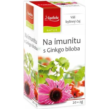 Čaj Apotheke Na Imunitu s ginkgo čaj 20x2g