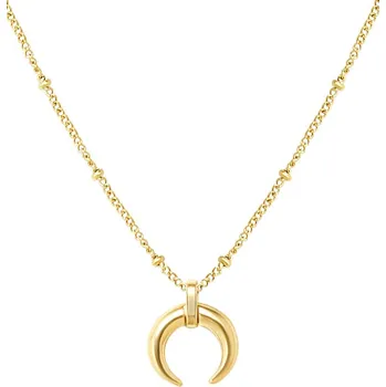 Náhrdelník ORNAMENTI Pozlacený náhrdelník Moon gold