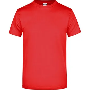 James&Nicholson Unisex triko JN002 Tomato 5XL