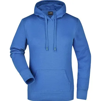 Dámská mikina James&Nicholson Dámská mikina s kapucí JN051 Royal M