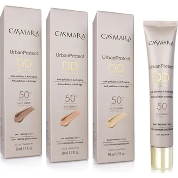 Pleťový krém Casmara Urban Protect DD Cream SPF50 - DD krém odstín 01 Světlý 50 ml