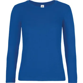 B&amp;C Dámské tričko s dlouhým rukávem TW08T Royal Blue 3XL