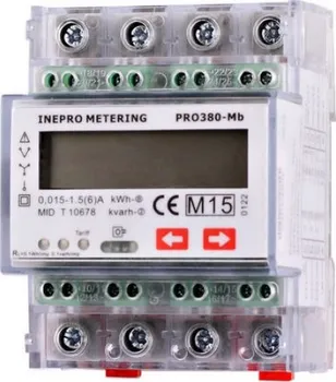 Měřič spotřeby Elektroměr PRO380-MB M-BUS MID
