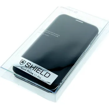 Telefonní příslušenství Knížkové pouzdro Swissten Shield pro Apple iPhone 11 - černé