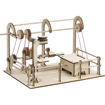 Modelová železnice Sol Expert 39502 Holzbausatz Transmissionswerkstatt transmisní strojírna