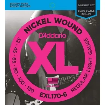 Strunný nástroj D'Addario EXL170-6