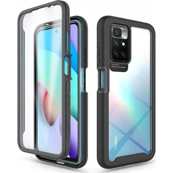 Pouzdro na mobilní telefon Pouzdro Xiaomi Redmi 10 / Redmi 10 2022 Techsuit - Defense360 Pro + ochrana obrazovky, černé