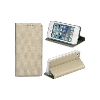 Pouzdro na mobilní telefon Obal kniha knížka pro Mate 10 Lite - zlatá S