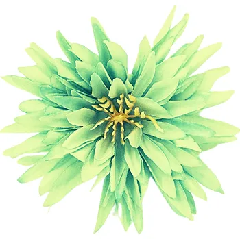 umělá květina Chryzantéma 003 tyrkysová