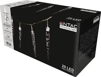 Vánoční osvětlení ENTAC ECL-I20CW16 20 LED studená bílá