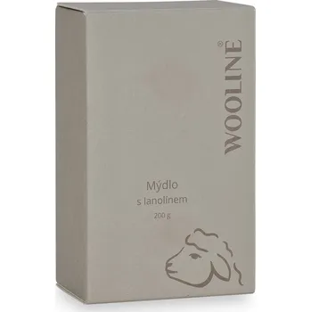 Mýdlo Wooline Tuhé mýdlo s Lanolínem, 200 g