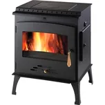 Haas+Sohn Rukov s.r.o. HAAS+SOHN ARKTIC 12 krbová kamna s plotýnkou 12kW, černá