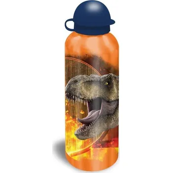 Svačinový box ALU láhev Jurský Svět orange 500 ml