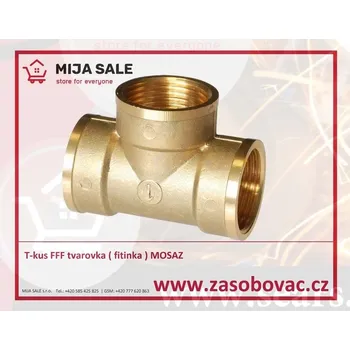 Fitinka 130 FFF - 3/8" T-kus tvarovka ( fitinka ) MOSAZ