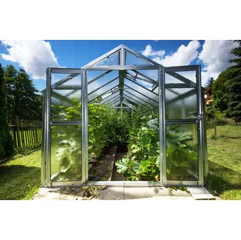 Skleník Zahradní skleník Limes Variant J, sklo 4 mm Rozměr: 2,49 x 4,06 m