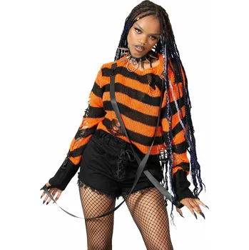 Dámský svetr svetr dámské - Creep N' Sleep Knit - KILLSTAR - KSRA007410 - L