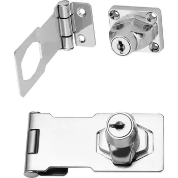 Stavební výplň Onpira Dveřní petlice uzamykatelná Rozměr: 77 mm