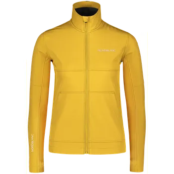 Dámská softshellová bunda Dámská softshellová mikina NORDBLANC FJORD NBSSL7657 ŽLUTÁ 38