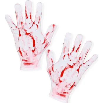 Karnevalový doplněk Krvavé rukavice, krátké