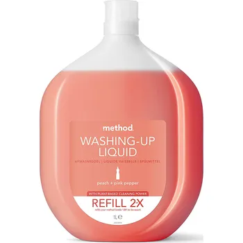 Mycí prostředek METHOD na nádobí, Peach and Pepper, 1000ml