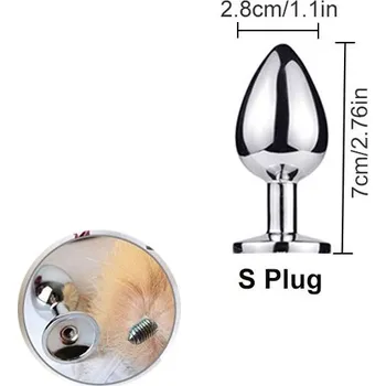 Anální kolík Anální kolík náhradní – k ocasu, velikost S