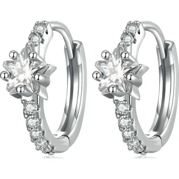 Náušnice For Silver Náušnice zirkonová Hvězda - Stříbro 925